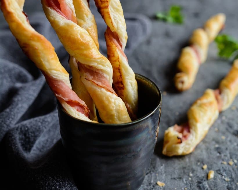 Feuilletés jambon cru parmesan