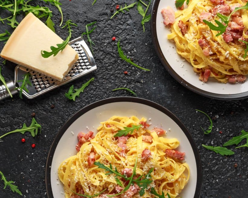 Pâtes carbonara