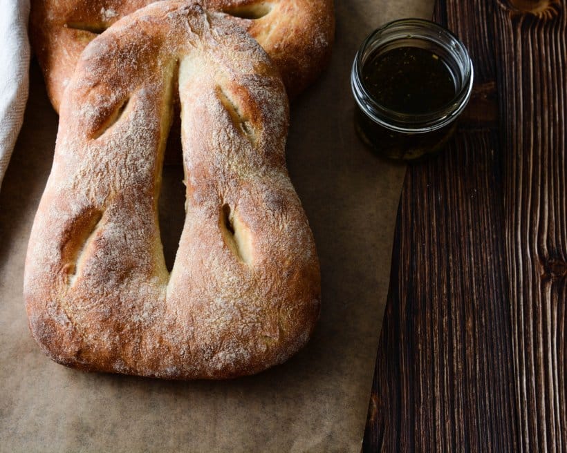 Fougasse aux greubons