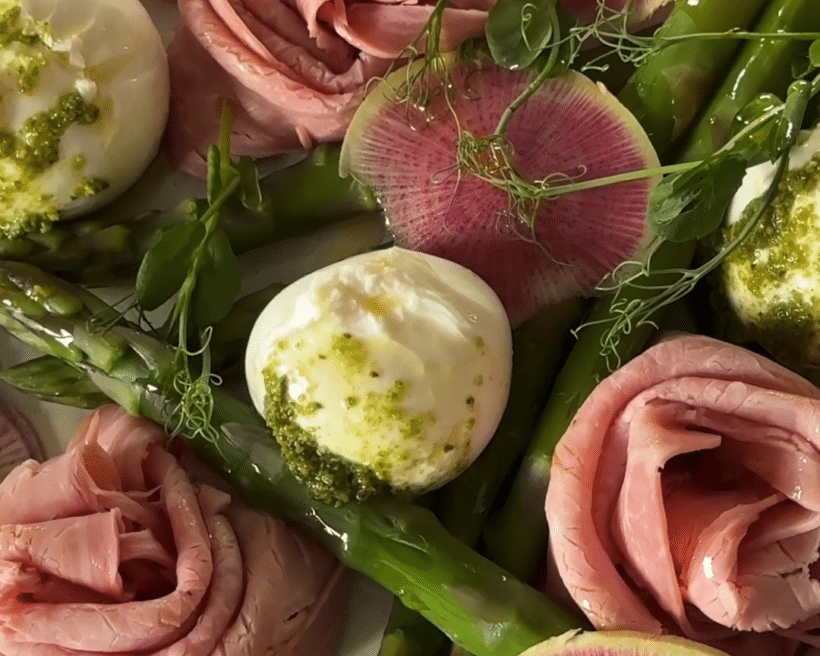 Assiette de saison au Jambon Prestige